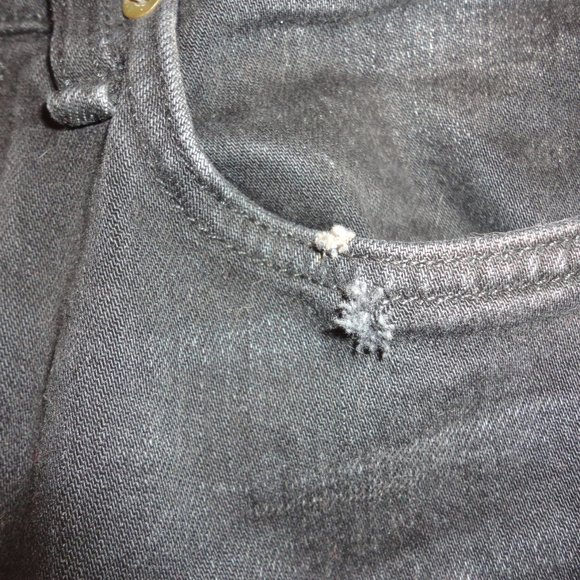 RAG & BONE Men's Fit 1 Skinny Black Denim Jeans Size 30x32 - Picture 2 of 10